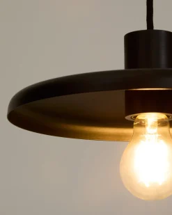 Kave Home Hanglamp Nuvira Gesatineerd Zwart Metaal