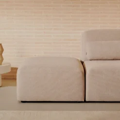 Kave Home Hocker Neom Terminal Beige 75x89cm