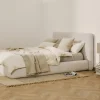 Kave Home Hoes voor Martina Bed Ecru Chenille voor Matras 180x200cm