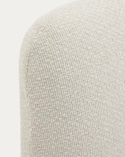 Kave Home Hoes voor Martina Bed Ecru Chenille voor Matras 180x200cm