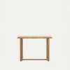 Kave Home Hoge Tafel Canadell Outdoor Massief Gerecycled Teakhout 140x70cm