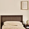 Kave Home Hoofdbord Beyla Essenhout Walnoot Voor Bed 90cm