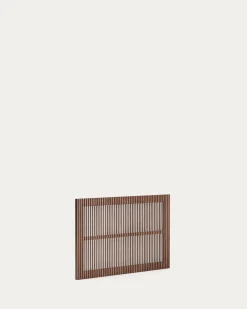 Kave Home Hoofdbord Beyla Essenhout Walnoot Voor Bed 90cm
