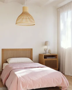 Kave Home Hoofdbord Beyla Essenhout Voor 90cm Bedden