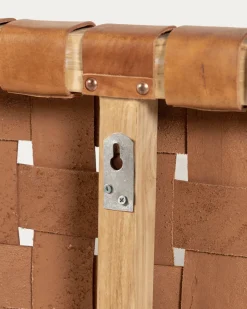 Kave Home Hoofdbord Calixta Massief Teakhout Voor Bedden 150cm