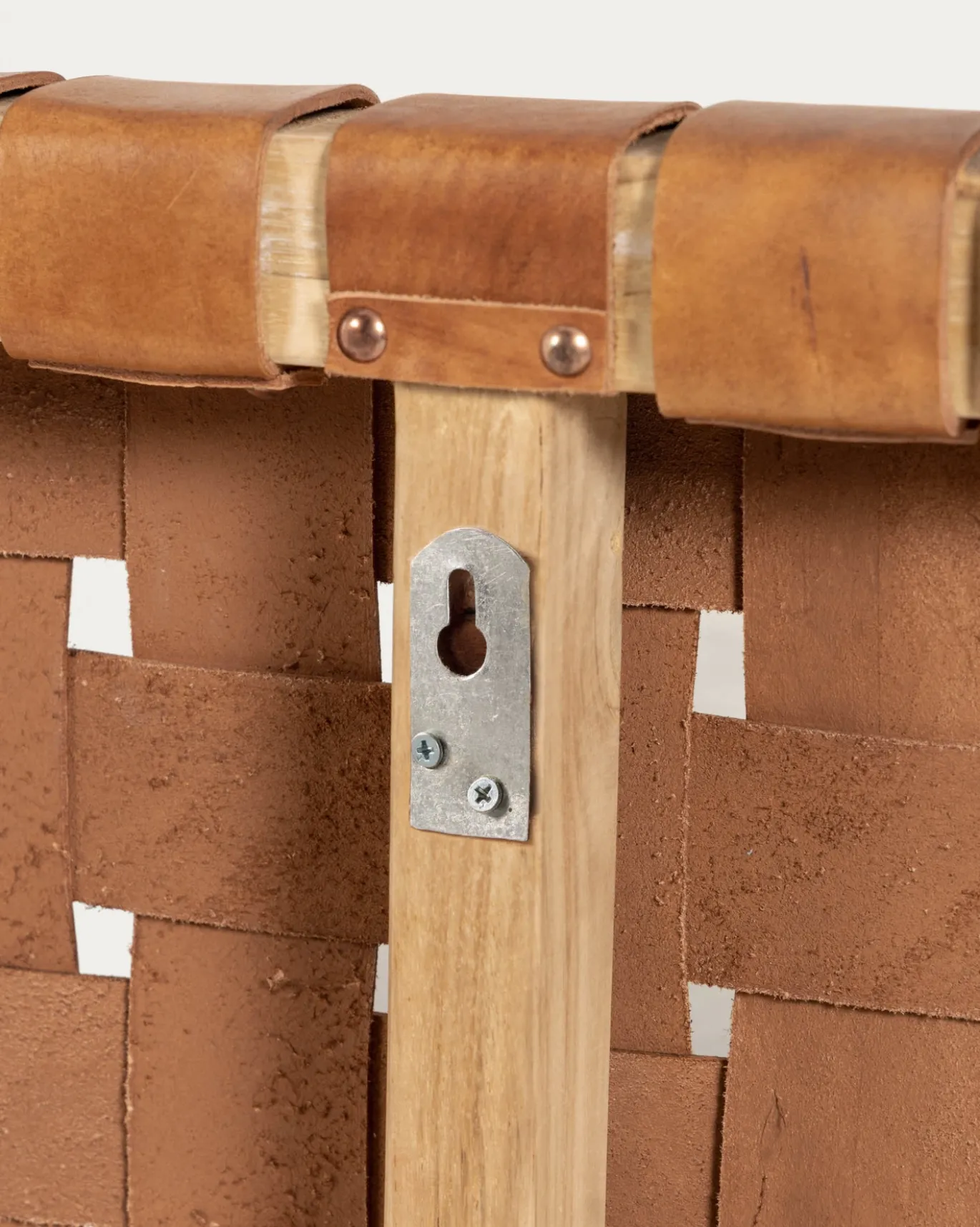 Kave Home Hoofdbord Calixta Massief Teakhout Voor Bedden 150cm