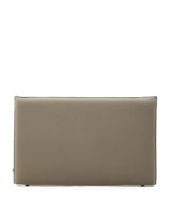Kave Home Hoofdbordhoes Jaira Linnen Katoen Taupe 180cm