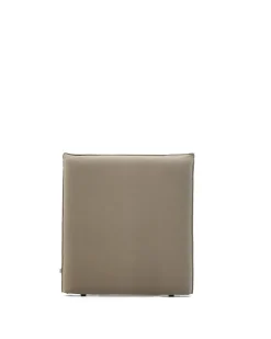 Kave Home Hoofdbordhoes Jaira Linnen Katoen Taupe 90cm