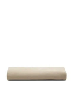 Kave Home Hoofdbordhoes Jaira Linnen Katoen Taupe 150cm