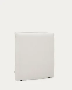 Kave Home Hoofdbord Jaira Chenille Wit 90cm