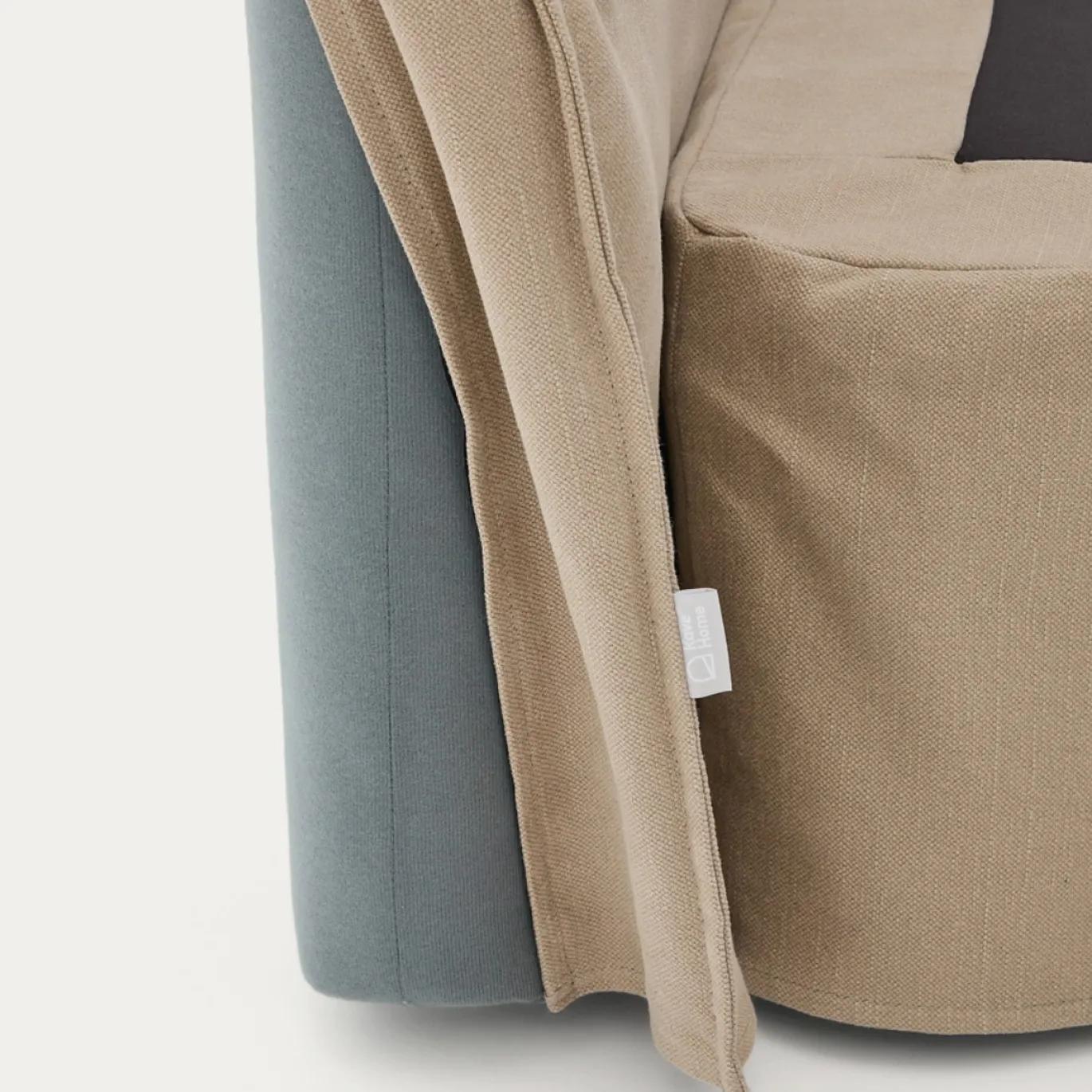 Kave Home Hoofdbord Jaira Taupe 150cm