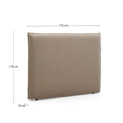 Kave Home Hoofdbord Jaira Taupe 150cm