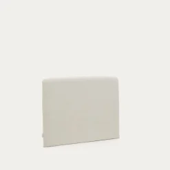 Kave Home Hoofdbord Valma Chenille Parel 90cm