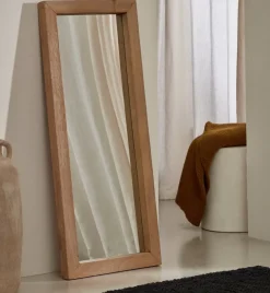 Kave Home Houtenspiegel Maden Naturel 50x120cm
