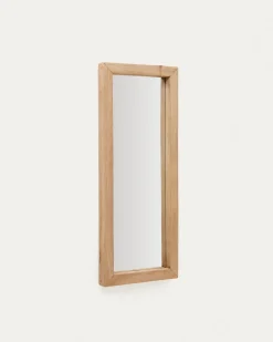 Kave Home Houtenspiegel Maden Naturel 50x120cm