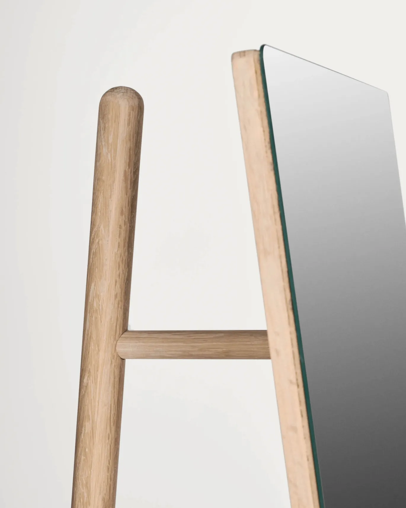 Kave Home Kapstok Keisy met Spiegel 45x160cm