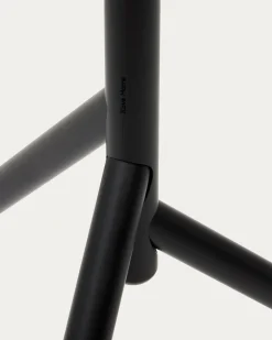Kave Home Kapstok Nadue Massief Beukenhout Zwart 170cm