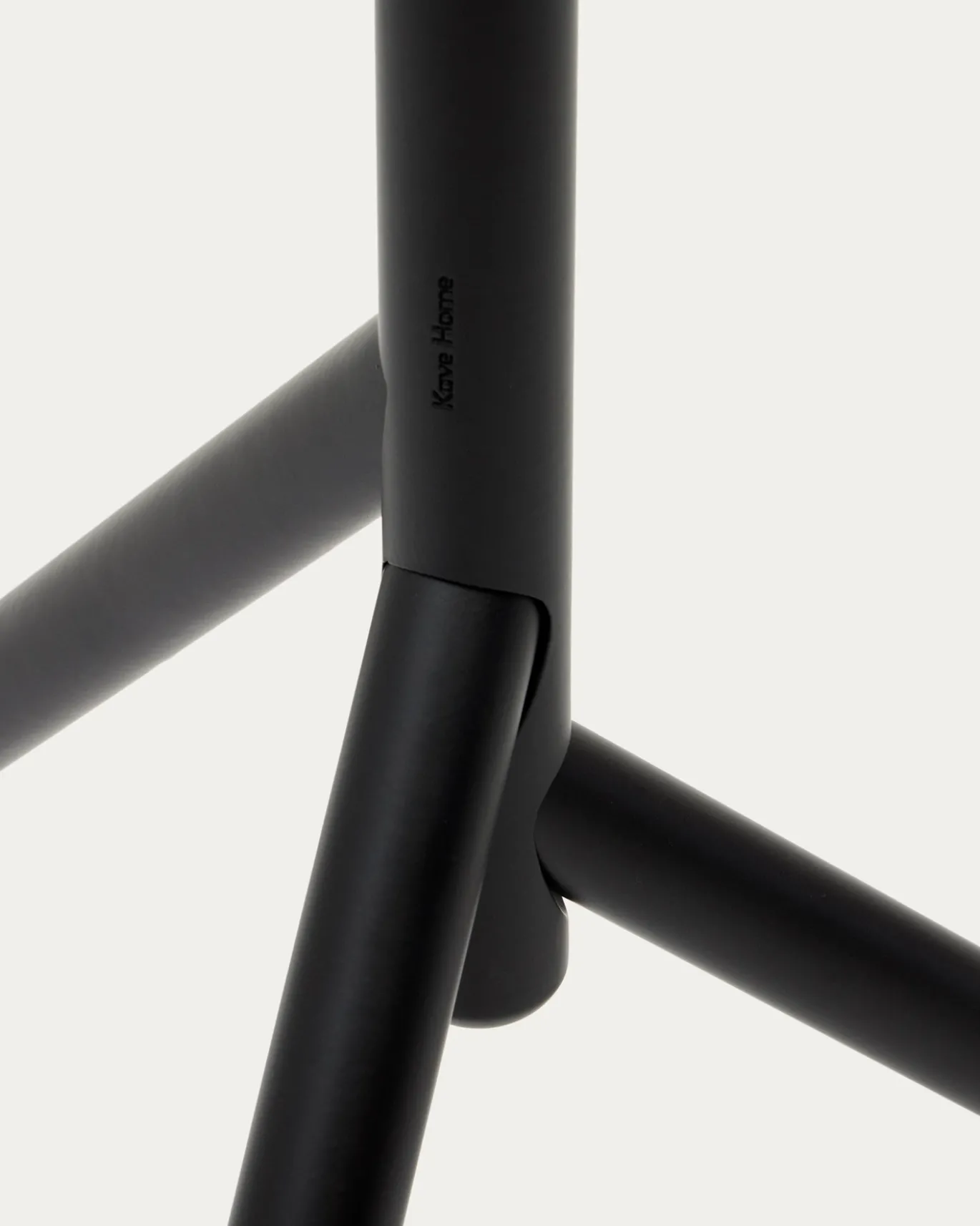 Kave Home Kapstok Nadue Massief Beukenhout Zwart 170cm