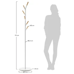 Kave Home Kapstok Nerb 175cm