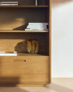 Kave Home Kast Arelida Eiken Lichtbruin 185cm