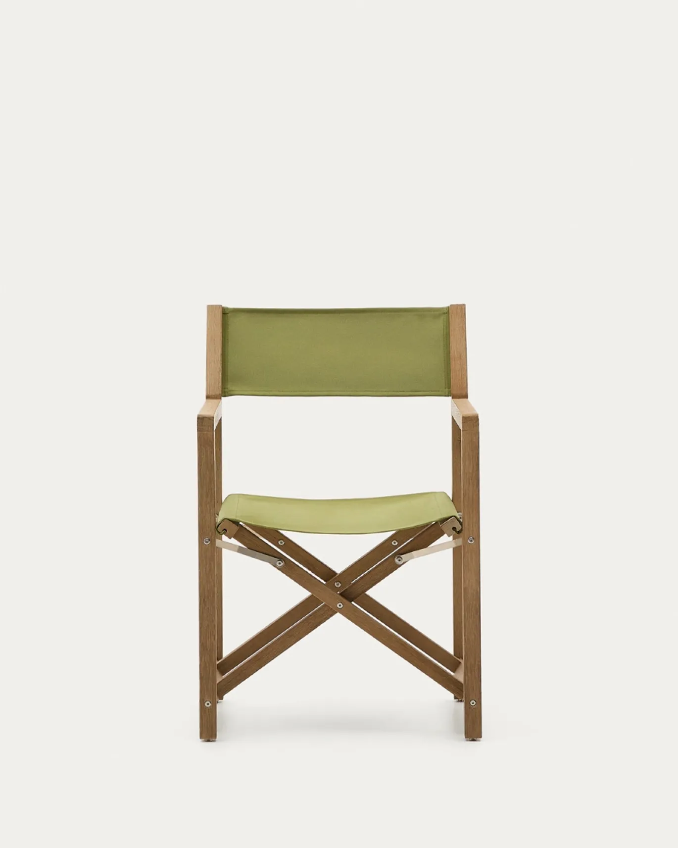 Kave Home Klapstoel Vilara Groen Outdoor Acaciahout