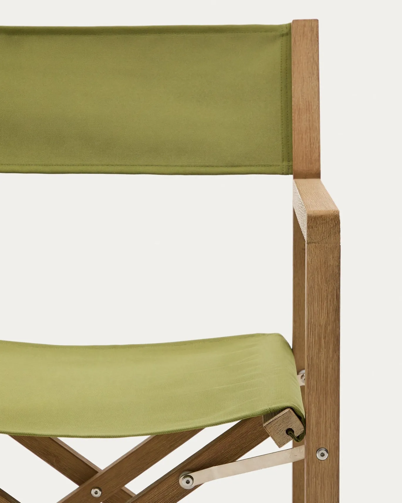 Kave Home Klapstoel Vilara Groen Outdoor Acaciahout