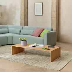 Kave Home Koffietafel Litto Natuurlijk Afgewerkt Eikenfineer 140x70cm