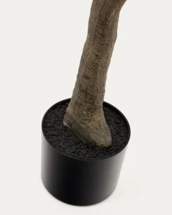 Kave Home Kunstboom Ficus Zwart Pot 210cm