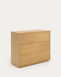 Kave Home Ladekast Abilen Eikenfineer 90x75cm
