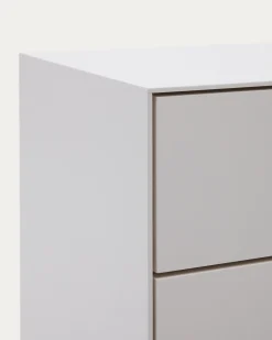Kave Home Ladekast Vedrana 5 Laden Wit 60x114cm