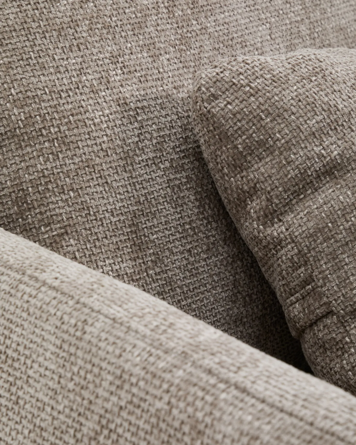 Kave Home Laira Slaapbank 3-zits Chenille Taupe