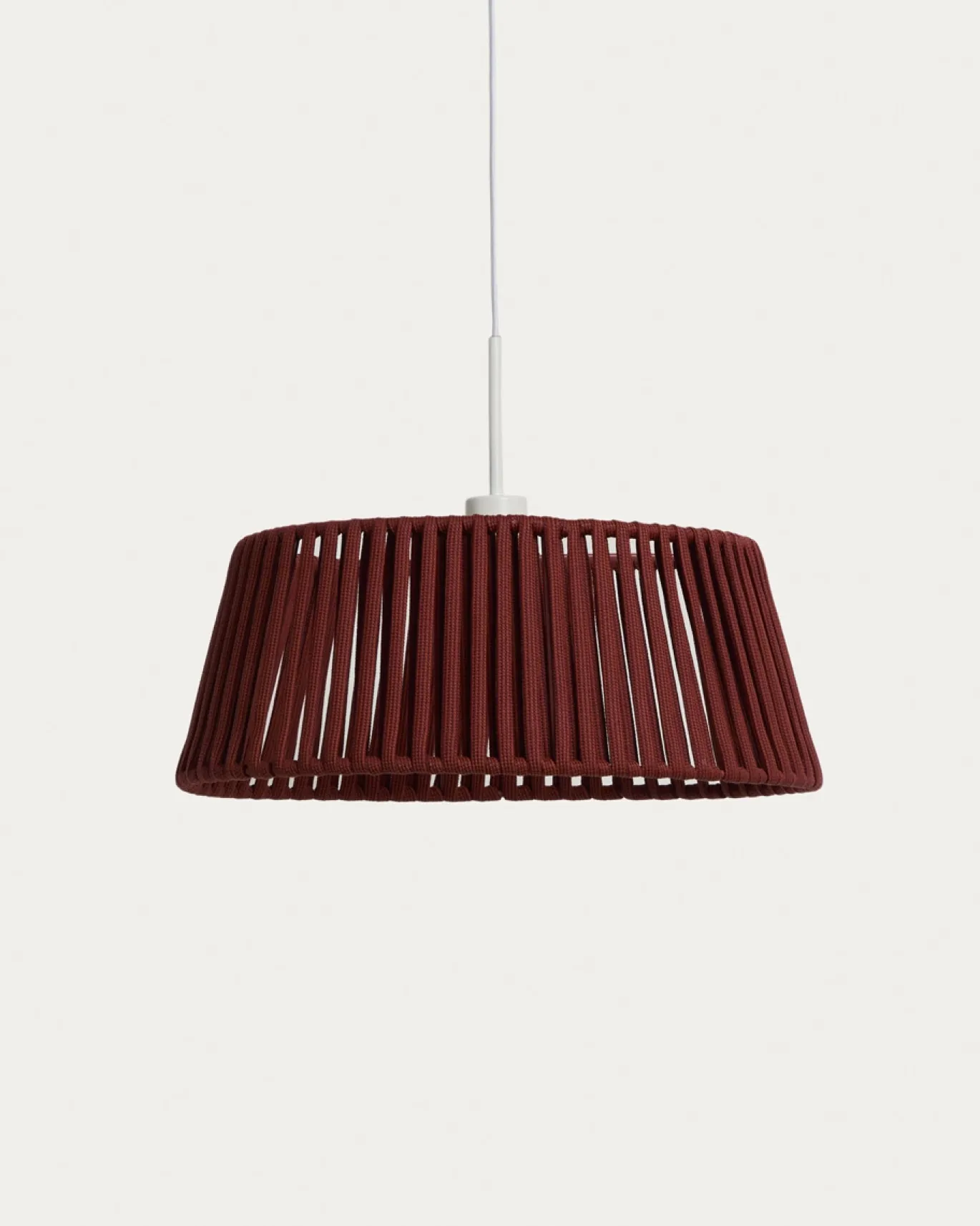 Kave Home Lampenkap Aldet Touw Terracotta Ø46cm