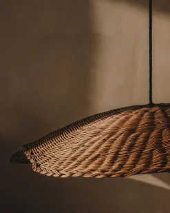 Kave Home Lampenkap Bisbal Rotan Naturel Ø80cm