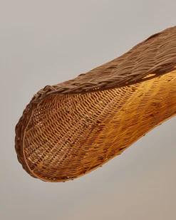 Kave Home Lampenkap Bisbal Rotan Naturel Ø80cm
