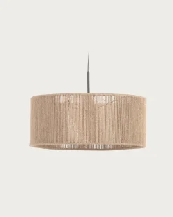 Kave Home Lampenkap Crista Jute Naturel Ø47cm