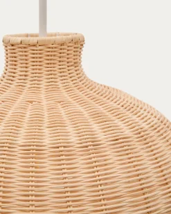 Kave Home Lampenkap Ennia Rotan Naturel Ø38cm