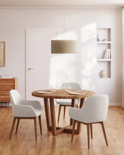 Kave Home Lampenkap Nazli Beige Ø50cm