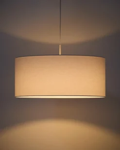 Kave Home Lampenkap Niani Katoen Ivoor Ø60cm