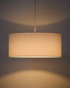 Kave Home Lampenkap Niani Katoen Ivoor Ø60cm