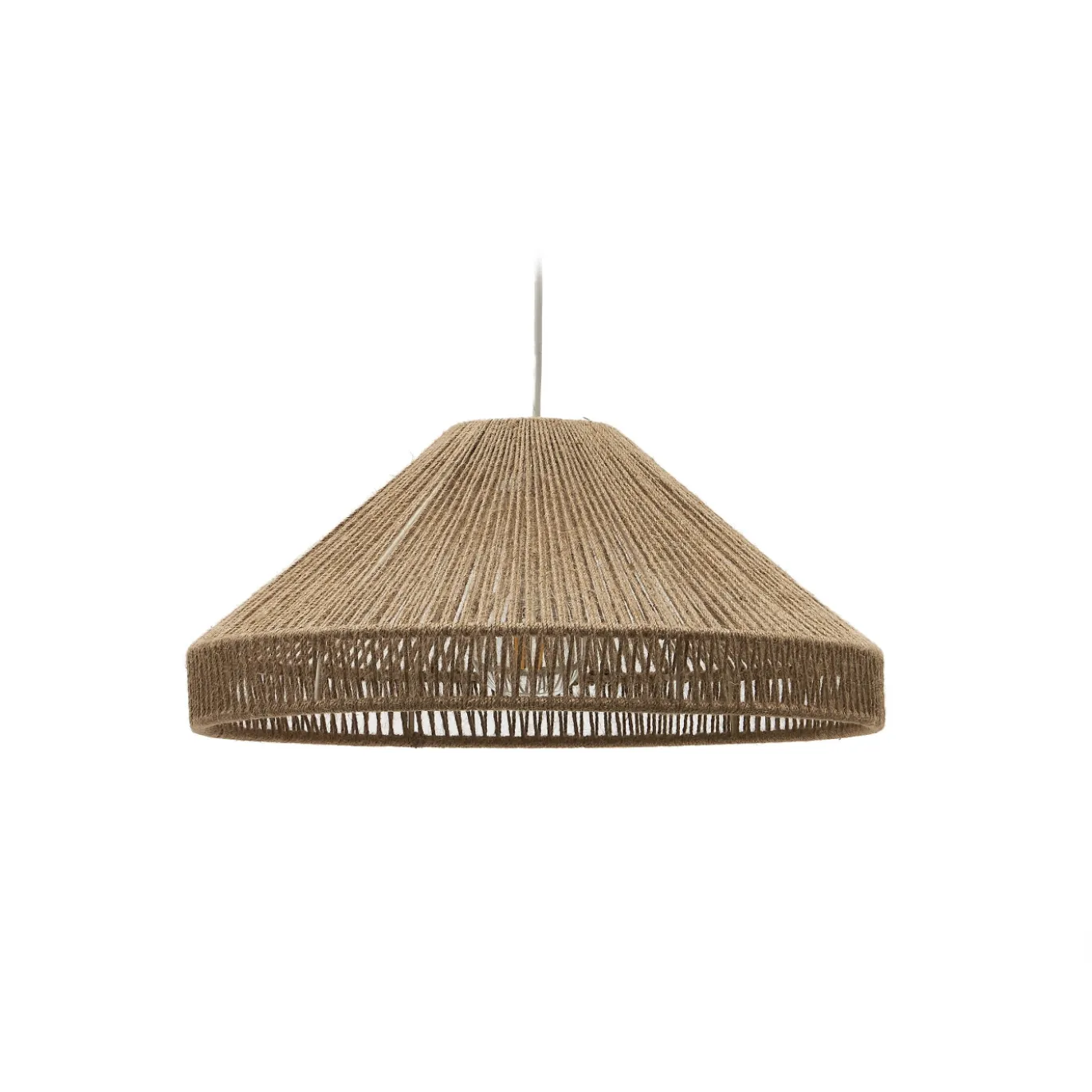 Kave Home Lampenkap Pontos Jute Ø45cm