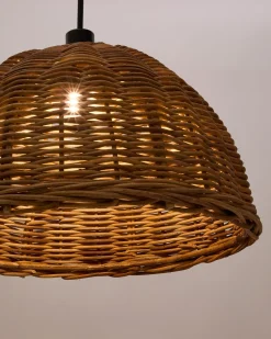 Kave Home Lampenkap Voor Plafondlamp Jornets Rotan Ø50cm