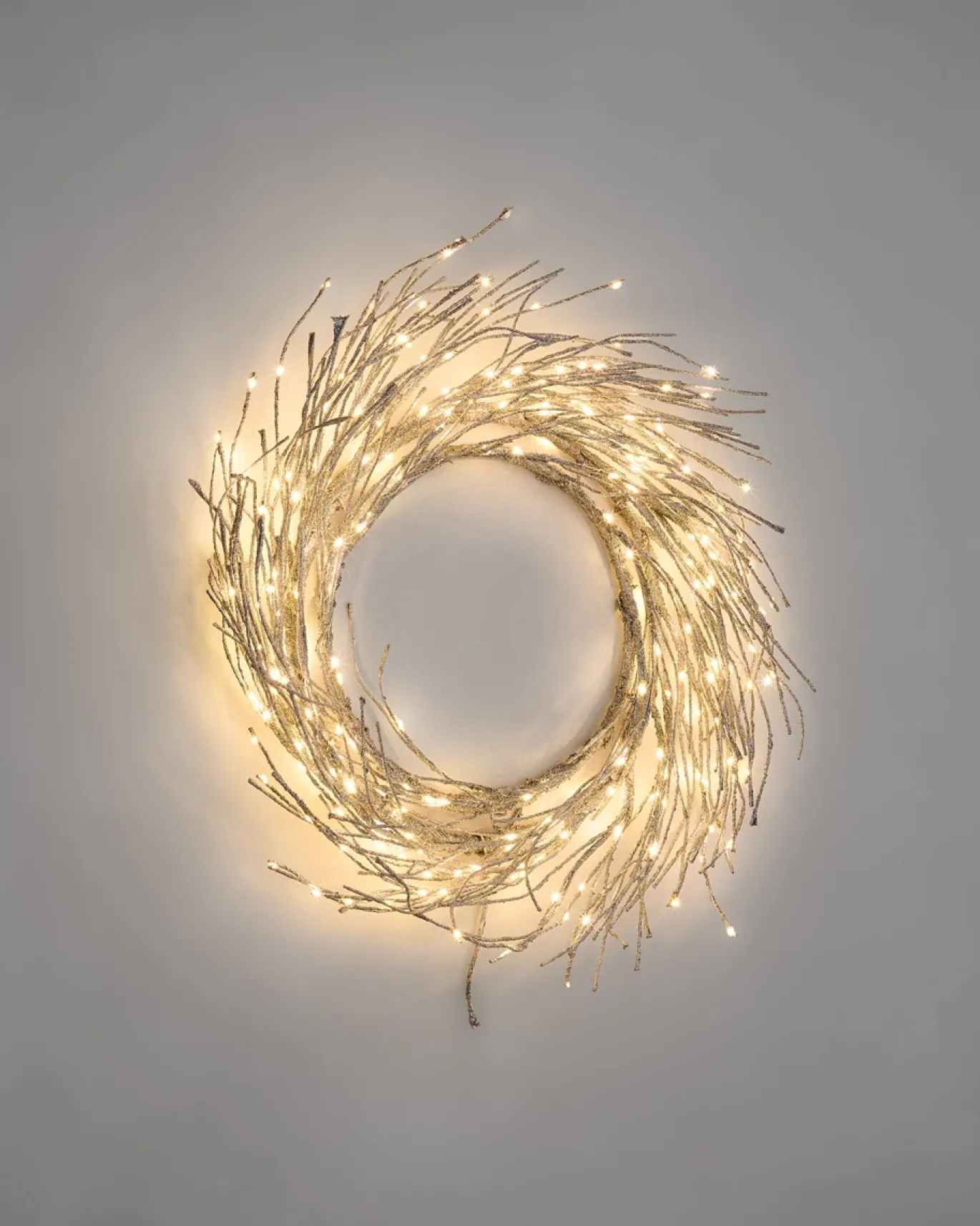 Kave Home Lichtkrans Bria Zilver ø60cm