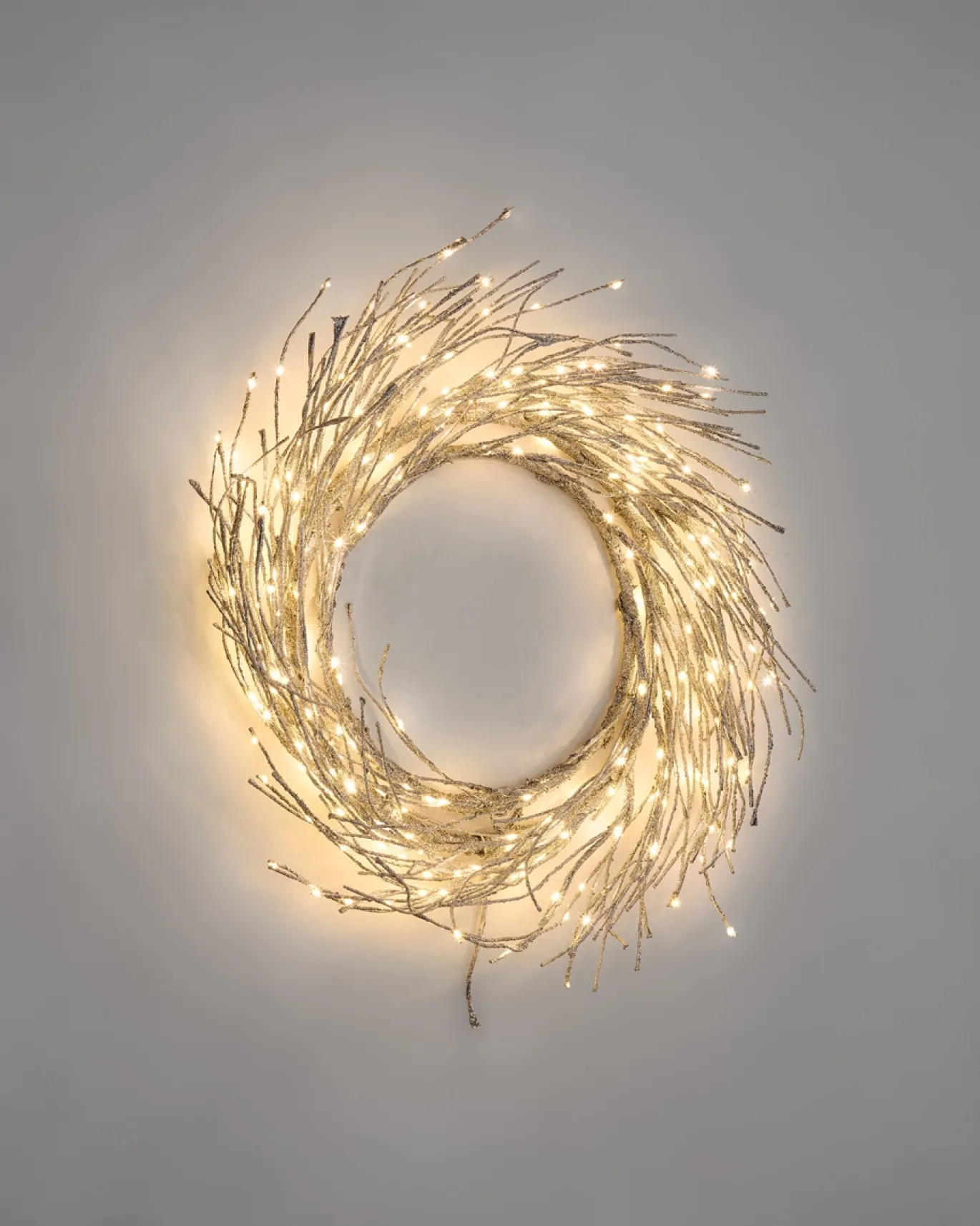 Kave Home Lichtkrans Bria Zilver ø60cm
