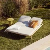 Kave Home Ligbed Alipa Acaciahout Beige 196x154cm
