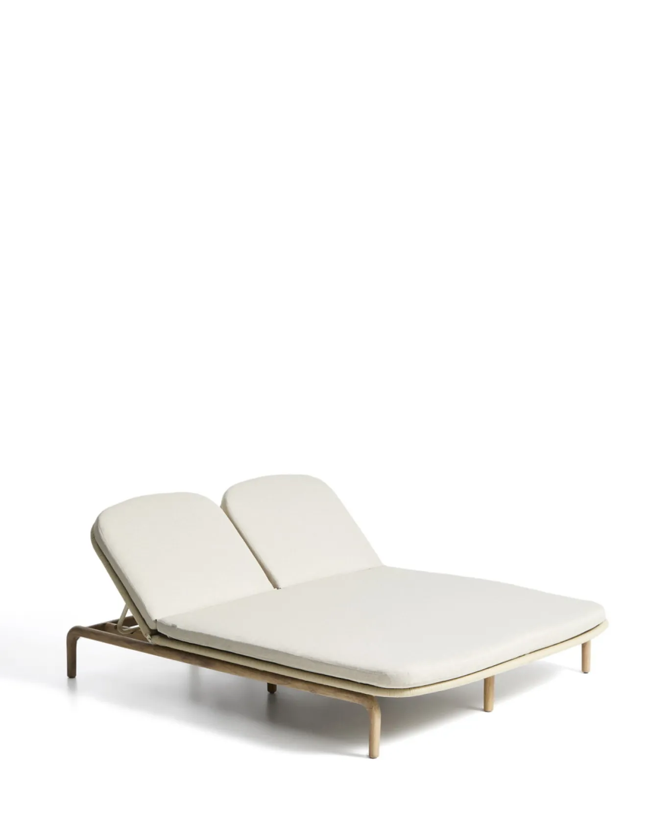 Kave Home Ligbed Alipa Acaciahout Beige 196x154cm