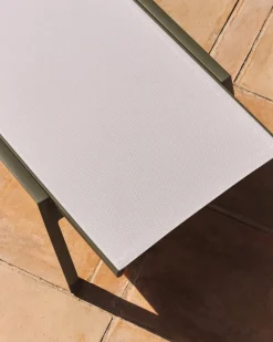 Kave Home Ligbed Capraia Stapelbaar Aluminium Groen
