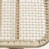 Kave Home Ligbed Dandara Massief Acaciahout Staal Beige Touw