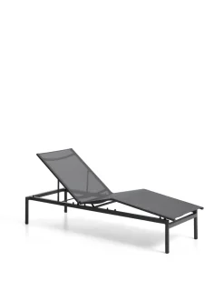Kave Home Ligbed Lesina Stapelbaar Aluminium Grafiet