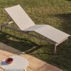 Kave Home Ligbed Lesina Stapelbaar Aluminium Taupe