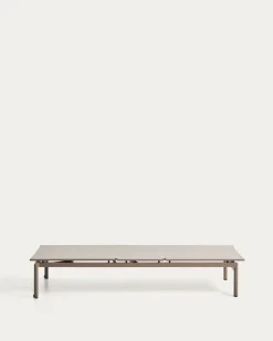 Kave Home Ligbed Lesina Stapelbaar Aluminium Taupe